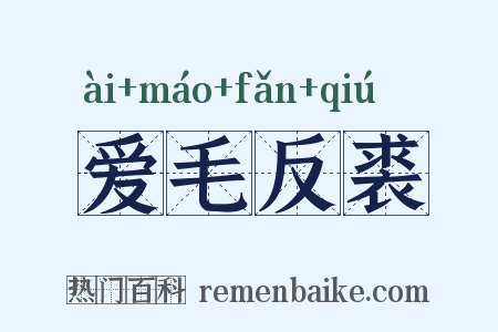 爱毛反裘是什么意思的图片